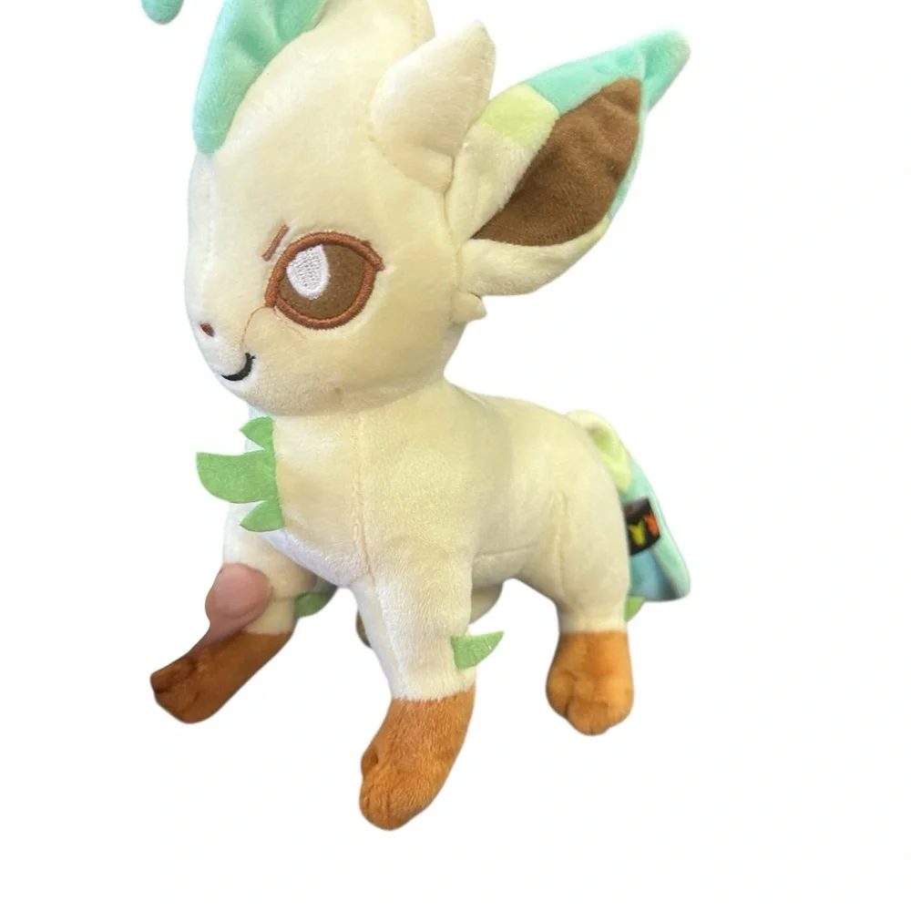 Pokemon Center Leafeon Poké Plush Eevee Evolution Plush Toy - Picture 4 of 5